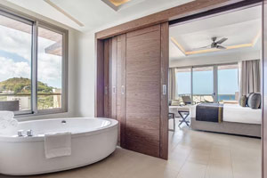 Diamond Club Luxury Presidential One Bedroom Ocean View Suite
